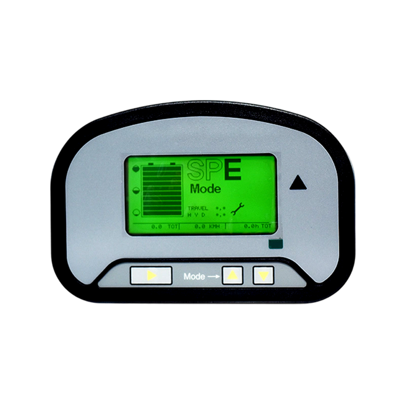 Bảng điều khiển LCD phân đoạn xe buýt FLYB-0175 IP65 CAN dành cho xe nâng công nghiệp chạy điện 12V