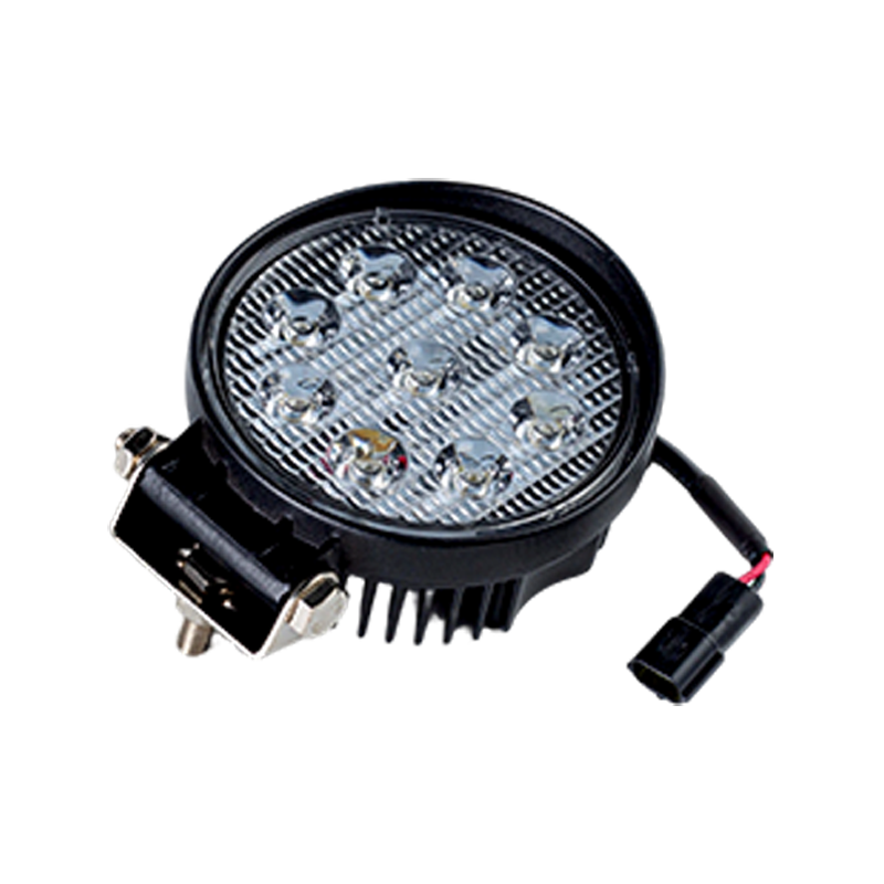 Đèn làm việc tròn 9 LED hạng nặng IP67 001 dành cho xe công nghiệp