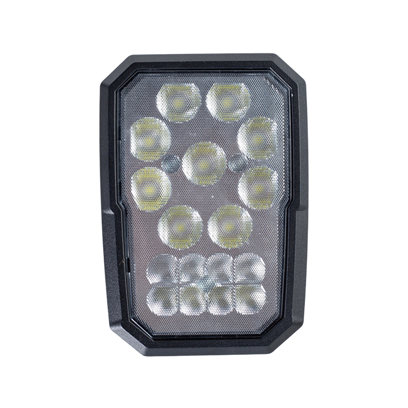 002 Đèn pha kết hợp đa chức năng LED 9 + 8 hạng nặng dành cho xe công nghiệp