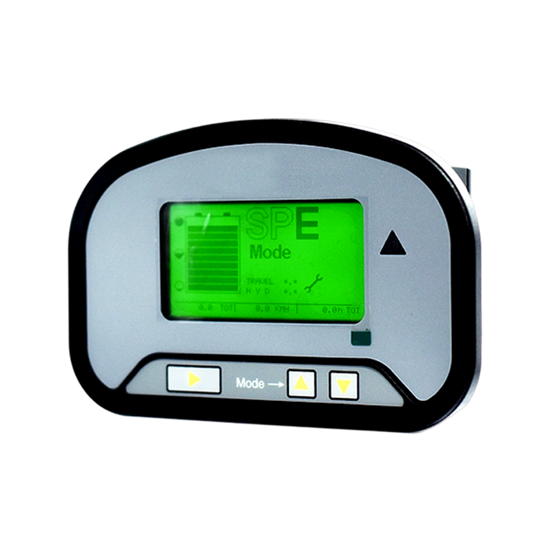 Bảng điều khiển LCD phân đoạn xe buýt FLYB-0175 IP65 CAN dành cho xe nâng công nghiệp chạy điện 12V