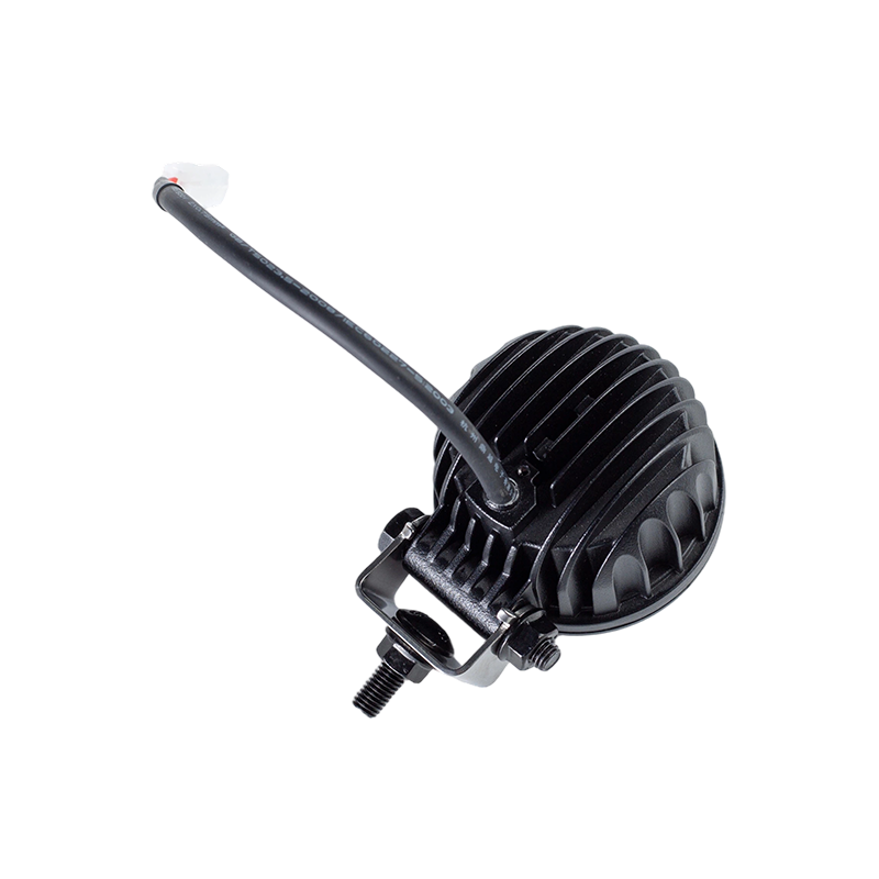 Đèn cảnh báo an toàn xe nâng điểm màu xanh xiên tròn IP67 5W DC9-80V