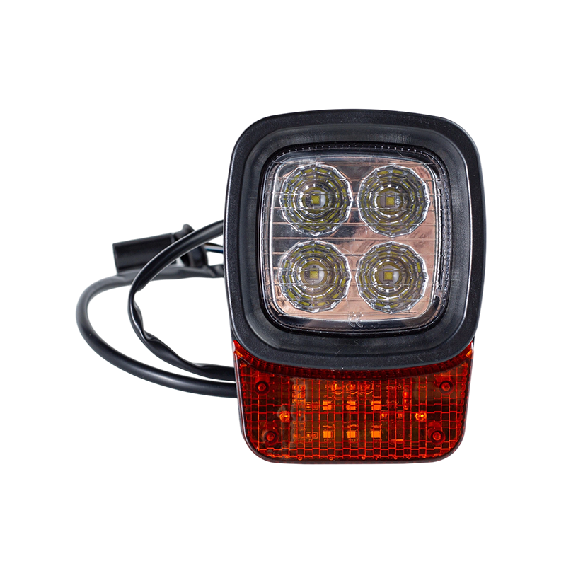 001 Đèn kết hợp đa chức năng / Đèn làm việc 4 LED kèm đèn xi nhan và đèn định vị cho xe nâng