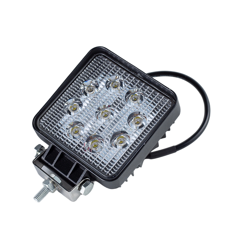 IP67 002 Đèn làm việc hình vuông 9-LED công suất cao dành cho xe công nghiệp