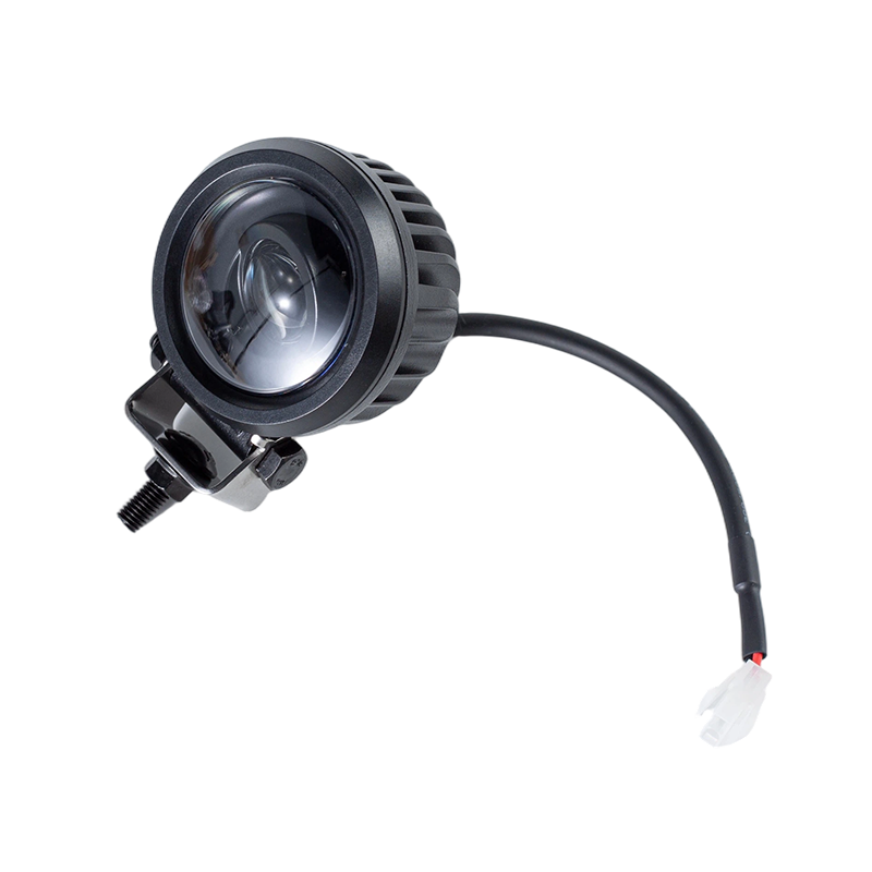 Đèn cảnh báo an toàn xe nâng điểm màu xanh xiên tròn IP67 5W DC9-80V
