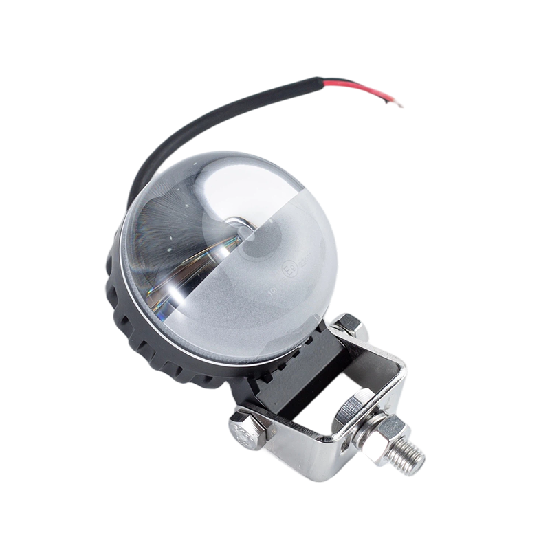 IP67 5W DC9-80V Đèn cảnh báo khu vực nguy hiểm của xe nâng chùm tia màu đỏ / xanh lam