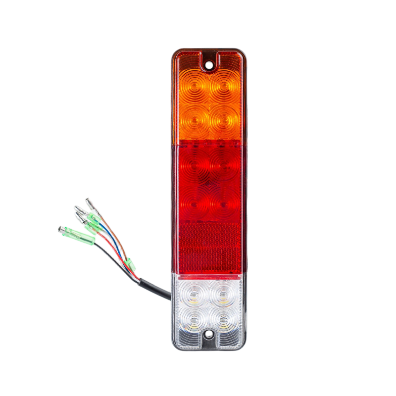 FLDJ-SSWD-004 IP65 5W DC12-24V Đèn hậu kết hợp phía sau LED 3 màu tích hợp