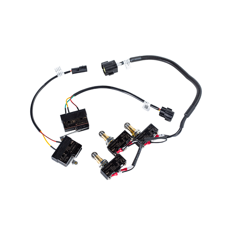 IP65 Chống bụi Dầu chịu nhiệt độ rộng Xe nâng thủy lực Điều khiển van đa chiều Micro Switch
