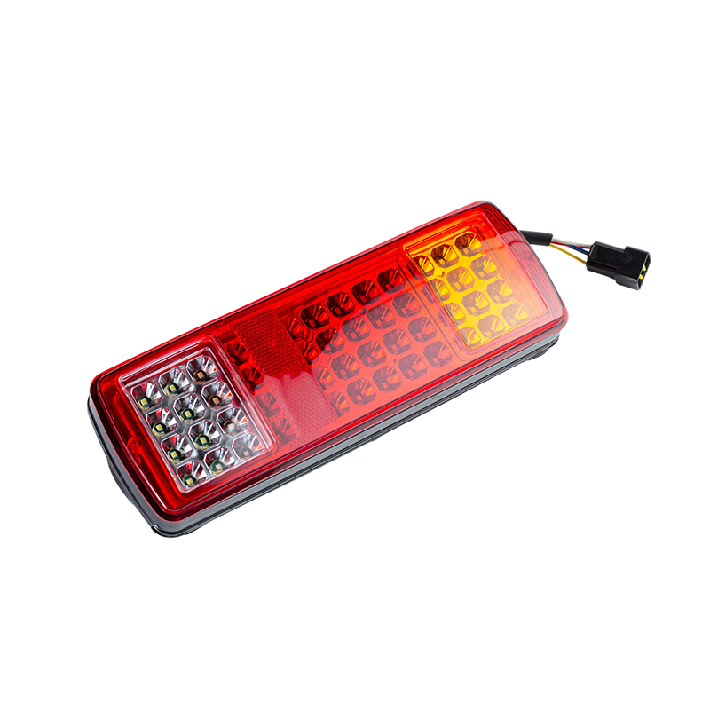 FLDJ-SSWD-002 IP55 6W DC12-24V Đèn hậu LED tích hợp 3 màu (Đèn báo rẽ + Đèn định vị + Đèn lùi)
