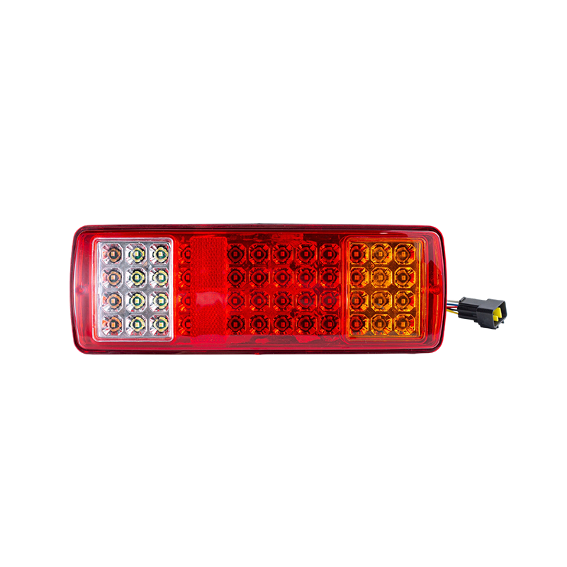 FLDJ-SSWD-002 IP55 6W DC12-24V Đèn hậu LED tích hợp 3 màu (Đèn báo rẽ + Đèn định vị + Đèn lùi)