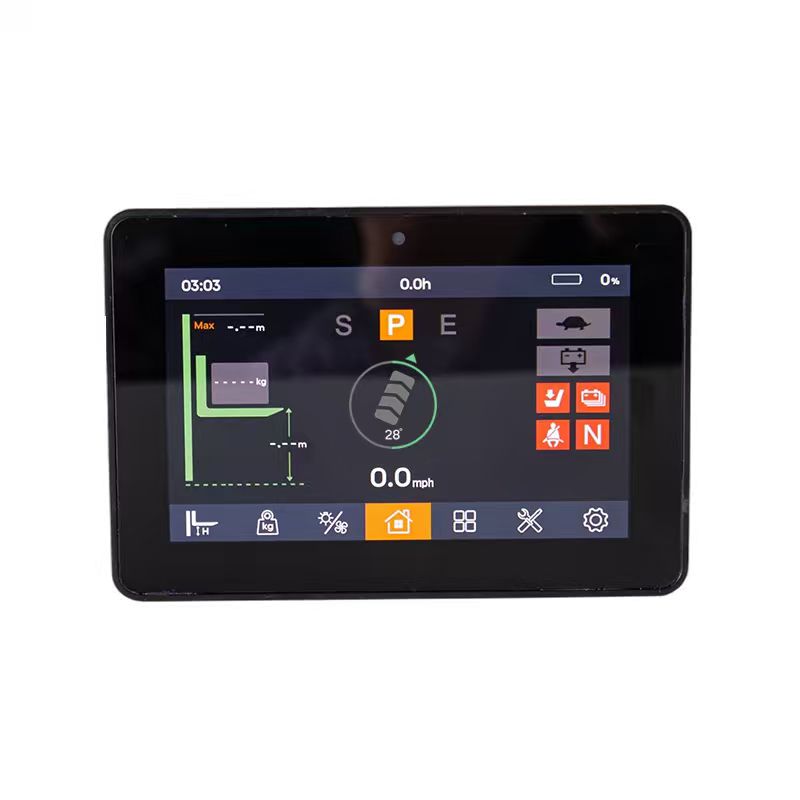 Bảng điều khiển cảm ứng xe buýt CAN Bus 5 inch IP66 / DC16V-DC120V Điện áp rộng FLYB-1005-1