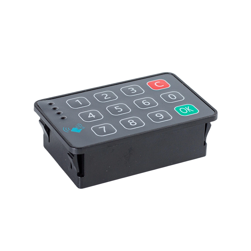 Đầu đọc thẻ IC ngang có bàn phím / CAN2.0 125K Baud / Kiểm soát truy cập quản lý đội xe công nghiệp