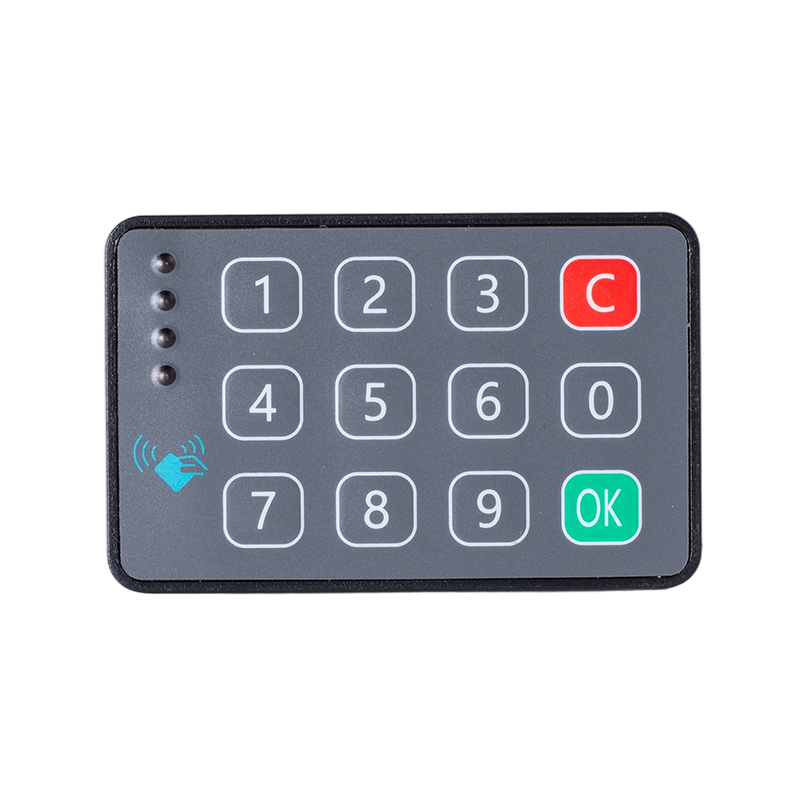 Đầu đọc thẻ IC ngang có bàn phím / CAN2.0 125K Baud / Kiểm soát truy cập quản lý đội xe công nghiệp