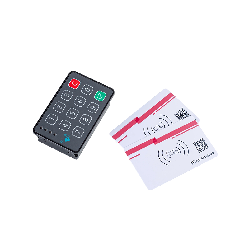 Đầu đọc thẻ IC ngang có bàn phím / CAN2.0 125K Baud / Kiểm soát truy cập quản lý đội xe công nghiệp